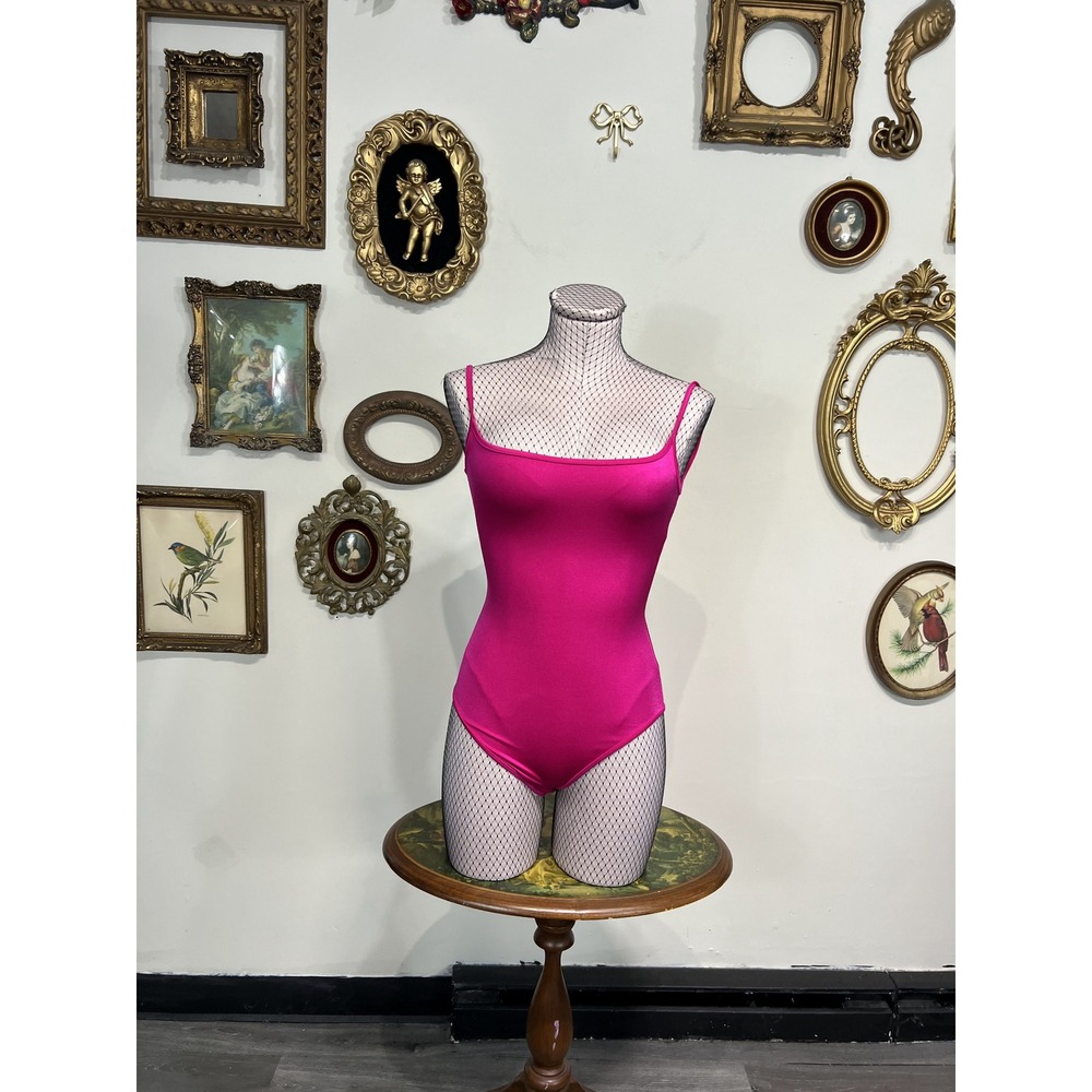 Nu Swim Hot Pink One Piece Swimsuit XS